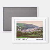 Port Isaac, Cornwall, Verenigd Koninkrijk Magneet (Voorkant / Achterkant)