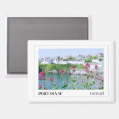 Port Isaac, Cornwall, Verenigd Koninkrijk Magneet (Voorkant / Achterkant)