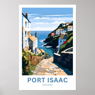 Port Isaac England Reisprint Poster