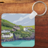 Port Isaac - Port Wen Sleutelhanger (Achterkant)