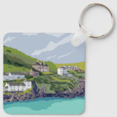 Port Isaac - Port Wen Sleutelhanger (Achterkant)