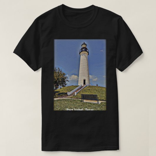 Port Isabel Lighthouse T-shirt (Design voorkant)