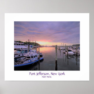 Port Jefferson NY Value Poster papier (mat)