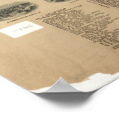 Port Jervis New York 1920 Antiek Panorama Poster (Hoek)