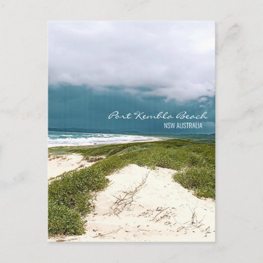 Port Kembla Wollongong Beach NSW Briefkaart (Voorkant)
