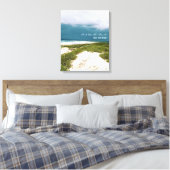 Port Kembla Wollongong Beach NSW Canvas Afdruk (Insitu (Slaapkamer))