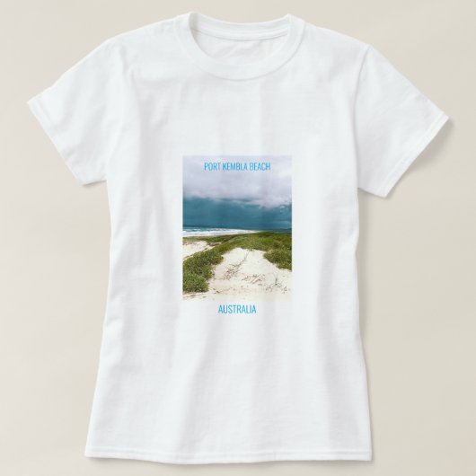 Port Kembla Wollongong Beach NSW T-shirt (Design voorkant)