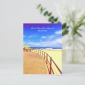 Port Kembla Wollongong strand NSW Briefkaart (Staand voorkant)