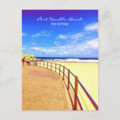Port Kembla Wollongong strand NSW Briefkaart (Voorkant)