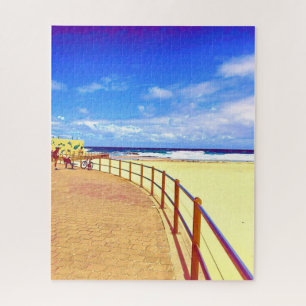 Port Kembla Wollongong strand NSW Legpuzzel