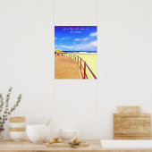 Port Kembla Wollongong strand NSW Poster (Keuken)