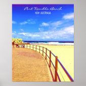 Port Kembla Wollongong strand NSW Poster (Voorkant)