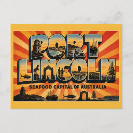 Port Lincoln Zuid-Australië Zeevoedsel Hoofdstad  Briefkaart