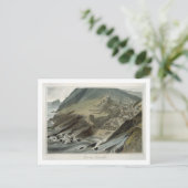 Port Looe, Cornwall, van 'A Voyage rond Great B Briefkaart (Staand voorkant)