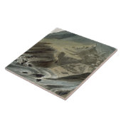 Port Looe, Cornwall, van 'A Voyage rond Great B Tegeltje (Zijkant)