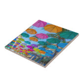 port louis le caudan waterfront pet tegeltje (Zijkant)