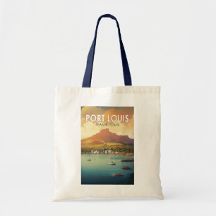 Port Louis Mauritius Reiskunst Vintage Tote Bag