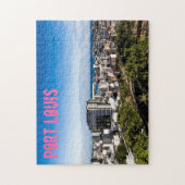 Port Louis Skyline Capital van Mauritius Legpuzzel (Verticaal)