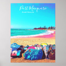 Port Macquarie NSW Australia Reisscenery Poster