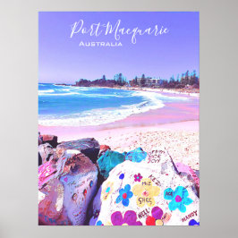 Port Macquarie NSW Australia Reisscenery Poster