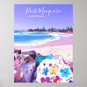 Port Macquarie NSW Australia Reisscenery Poster