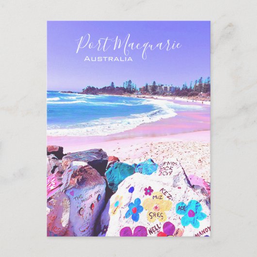 Port Macquarie NSW Australië-reisgebied Briefkaart (Voorkant)