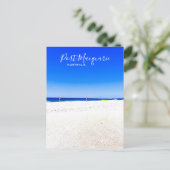 Port Macquarie strandscène Australië Briefkaart (Staand voorkant)