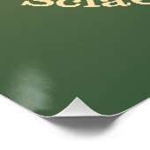 Port Mansfield (roodbaars) Perfect Poster (Hoek)