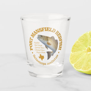Port Mansfield (roodbaars) Shot Glas