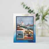 Port Marchand, Marseille Briefkaart (Staand voorkant)