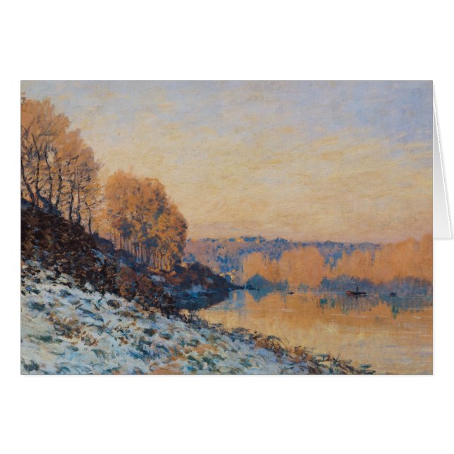 Port-Marly, White Frost, 1872 (Voorkant Horizontaal)