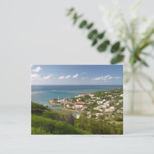 Port Mathurin, Rodrigues Island, Mauritius Briefkaart (Staand voorkant)