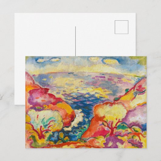 Port Miou | Georges Braque | Briefkaart (Voorkant / Achterkant)