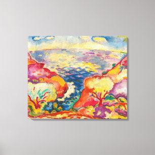 Port Miou Georges Braque Canvas Afdruk