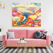 Port Miou | Georges Braque | Canvas Afdruk (Insitu (Woonkamer))