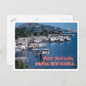 Port Moresby - Papoea-Nieuw-Guinea - Briefkaart (Voorkant / Achterkant)