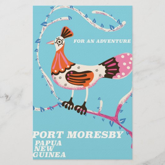 Port Moresby, Papoea-Nieuw-Guinea Briefpapier (Voorkant)
