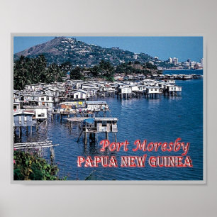 Port Moresby - Papoea-Nieuw-Guinea - Poster