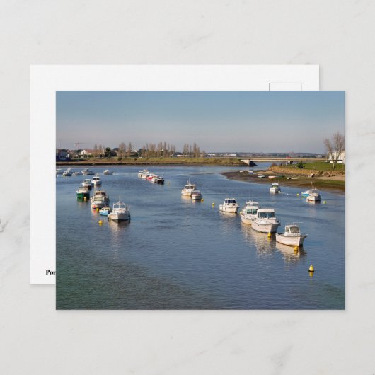 Port of Saint-Gilles-Croix-de-Vie in Frankrijk Briefkaart (Voorkant / Achterkant)