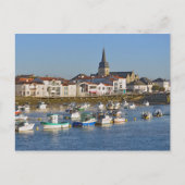 Port of Saint-Gilles-Croix-de-Vie in Frankrijk Briefkaart (Voorkant)