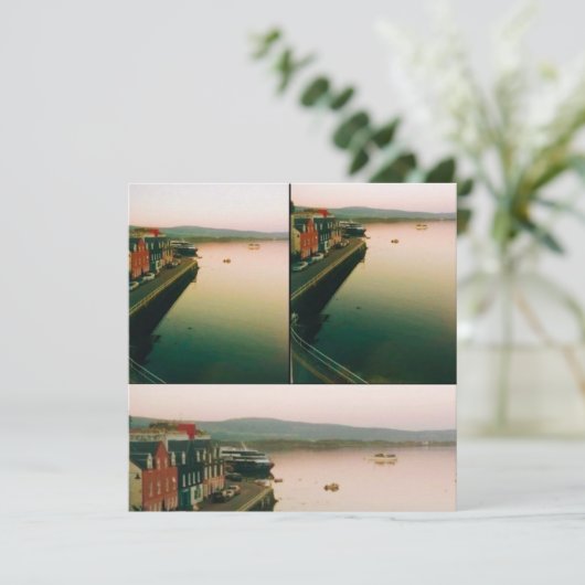 Port of Tobermory, Isle of Mull, Scotland Kaart (Staand voorkant)