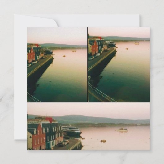 Port of Tobermory, Isle of Mull, Scotland Kaart (Voorkant)