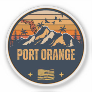 Port Orange, Florida  Sticker
