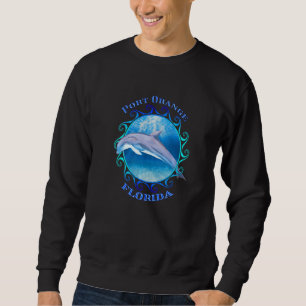 Port Oranje Florida Vakantie Souvenir Dolfijn Trui