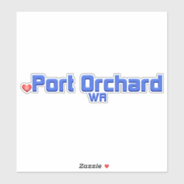 Port Orchard Washington Sticker