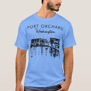 Port Orchard Washington Traveling Port Orchard Tra T-shirt