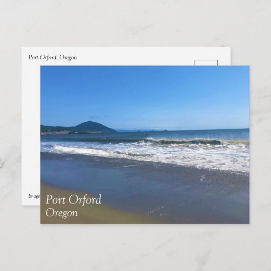 Port Orford, OF Briefkaart (Voorkant / Achterkant)