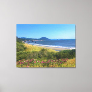 Port Orford, OF Canvas Afdruk