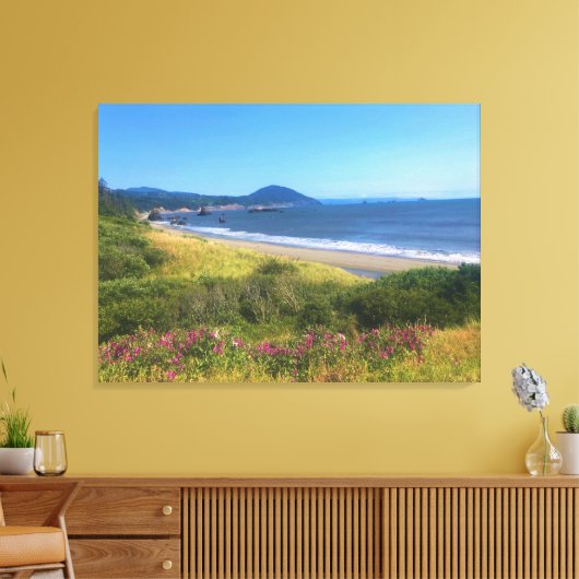 Port Orford, OF Canvas Afdruk (Insitu (Woonkamer))