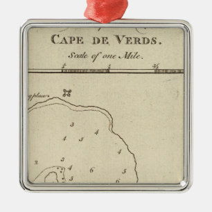 Port Praya, Kaapverdië Metalen Ornament